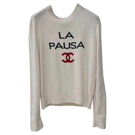 Chanel 2019 La Pausa Sweater w/ Tags 